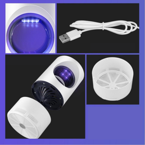 Armadilha Elétrica para Mosquitos e Insetos – Mosquiteiro UV Silencioso e Eficiente