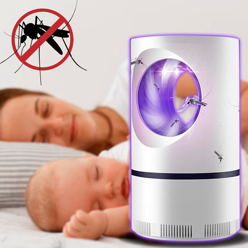 Armadilha Elétrica para Mosquitos e Insetos – Mosquiteiro UV Silencioso e Eficiente