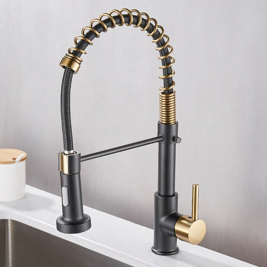 Torneira Gourmet Flexível para Cozinha – Design Moderno e Bico Ajustável