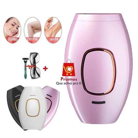 Depilador a Laser IPL LaserDepil™ – Remoção de Pelos Permanente e Indolor para Uso Doméstico