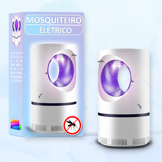 Armadilha Elétrica para Mosquitos e Insetos – Mosquiteiro UV Silencioso e Eficiente